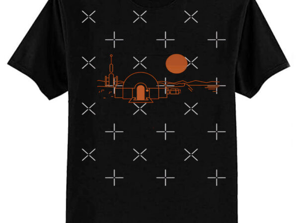 Tatooine vintage travel classic t-shirt