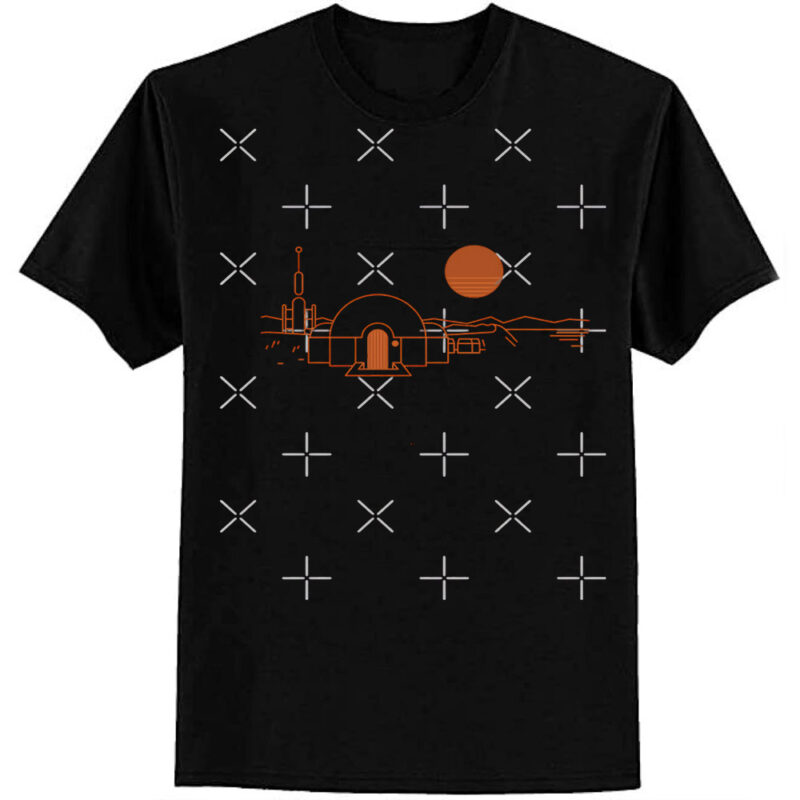 Tatooine vintage travel Classic T-Shirt