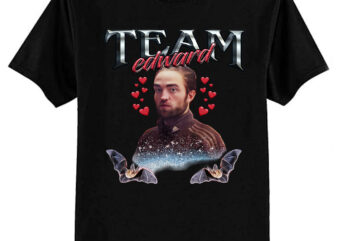 Team Edward Twilight Cursed Fan Collage Classic T-Shirt