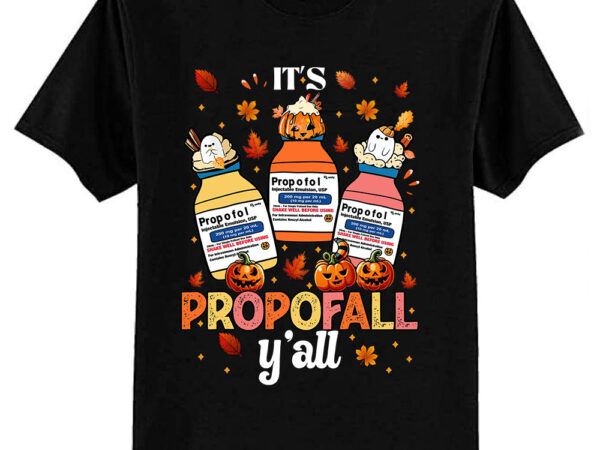 Thanksgiving icu nurse propofol fall scrub top women men t-shirt ltsp