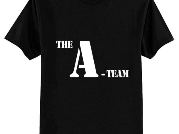 The a-team logo t-shirt