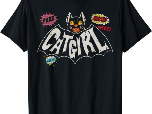 The catgirl vintage t-shirt