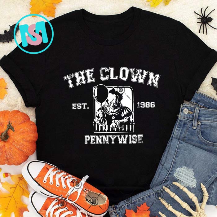 The Clown Est 1986 Pennywise SVG, Happy Halloween's Day SVG