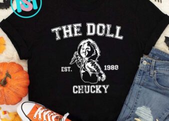 The Doll Est 1988 Chucky SVG, Happy Halloween’s Day SVG