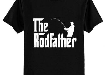 The Rodfather Fishing T-Shirt