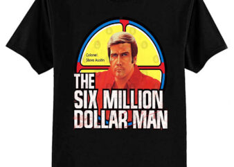 The Six Million Dollar Man Logo T-Shirt