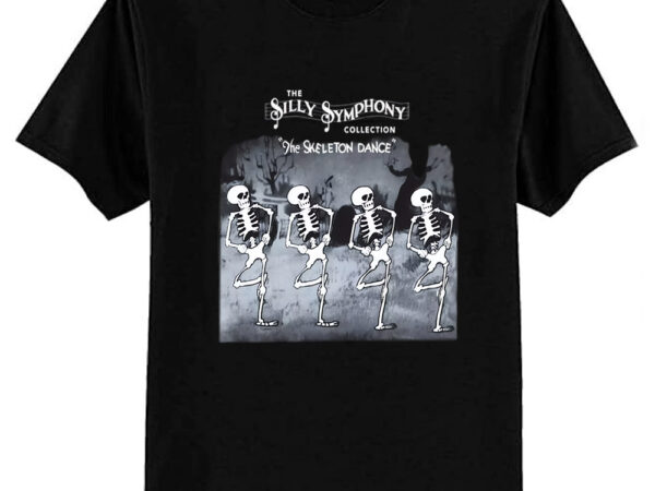 The skeleton dance t-shirt