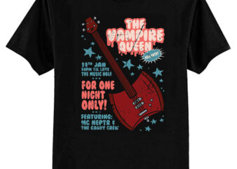 The Vampire Queen Music Poster Essential T-Shirt