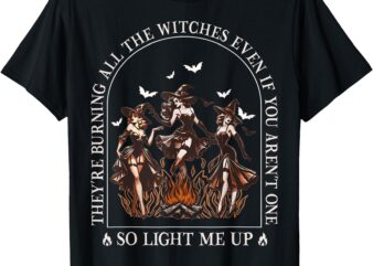 They’re Burning All The Witches Even If You Arent One Women T-Shirt