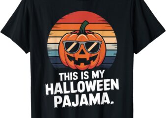 This Is My Halloween Pajama T-Shirt