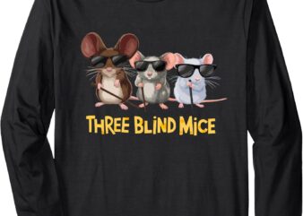 Three Blind Mice Costume Long Sleeve T-Shirt