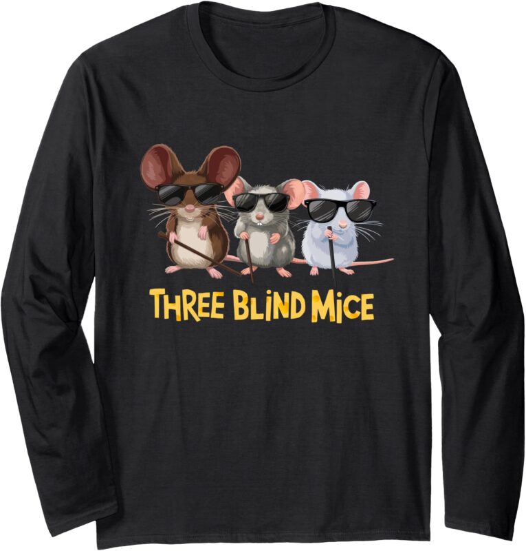 Three Blind Mice Costume Long Sleeve T-Shirt