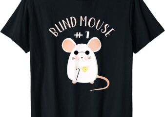 Three Blind Mice Matching Halloween Group Costume Mouse #1 T-Shirt