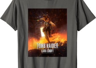 Tomb Raider_ The Legend of Lara Croft Key Art T-Shirt