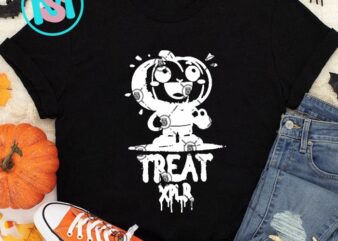 Trick or Treat XPLR SVG, Happy Halloween’s Day SVG EPS PNG DXF Digital Download t shirt designs for sale