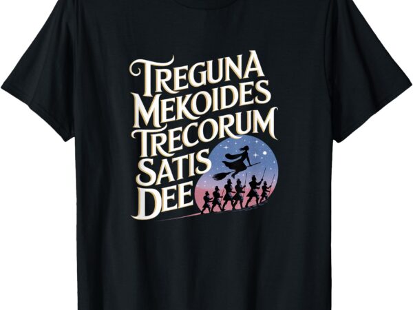 Treguna mekoides vintage bedknobs and broomsticks theatre t-shirt