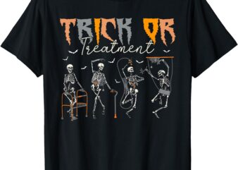 Trick or Treatment PT Physical Therapy Therapist Halloween T-Shirt