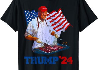 Trump 2024 BBQ The Art Of The Grill T-Shirt