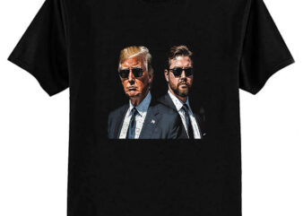 Trump Vance 2024 I’m Voting for The Outlaw And The Hillbilly 2024 T-Shirt