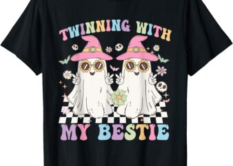 Twinning With My Bestie, Friends Spirit Week Girls Kids Day T-Shirt