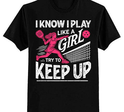 Unique pickleball design for women girls pickle ball player t-shirt ltsp