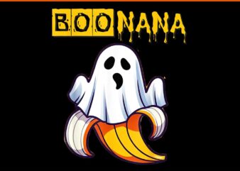 Boonana Ghost Halloween PNG