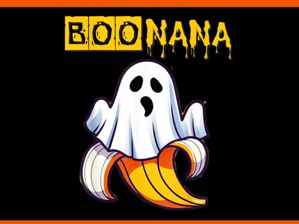 Boonana ghost halloween png t shirt template