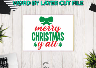 Merry christmas y’all, Christmas svg, Winter svg, Santa SVG, Holiday, Merry Christmas, Christmas Bundle, Funny Christmas Shirt, Cut File