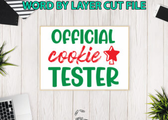 Official cookie tester, Christmas svg, Winter svg, Santa SVG, Holiday, Merry Christmas, Christmas Bundle, Funny Christmas Shirt, Cut File t shirt design online