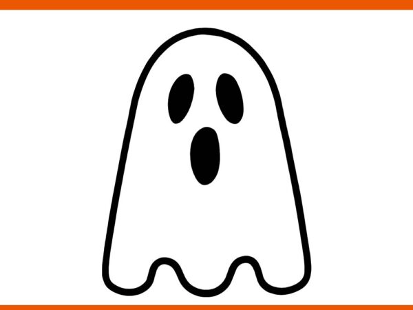 Ghost face halloween svg, ghost halloween svg t shirt design template