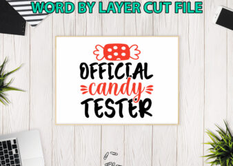 Official candy tester, Halloween Svg, Halloween Vector, Sarcastic Svg, Dxf Eps Png, Silhouette, Cricut, Cameo, Digital, Funny Mom Svg, Witch