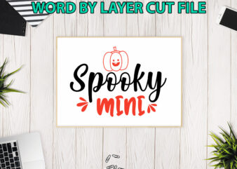 Spooky mini, Halloween Svg, Halloween Vector, Sarcastic Svg, Dxf Eps Png, Silhouette, Cricut, Cameo, Digital, Funny Mom Svg, Witch Svg, Ghos