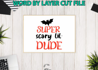 Super scary lil’ dude, Halloween Svg, Halloween Vector, Sarcastic Svg, Dxf Eps Png, Silhouette, Cricut, Cameo, Digital, Funny Mom Svg, Witch