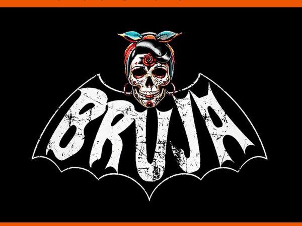 Bruja bat halloween png t shirt template