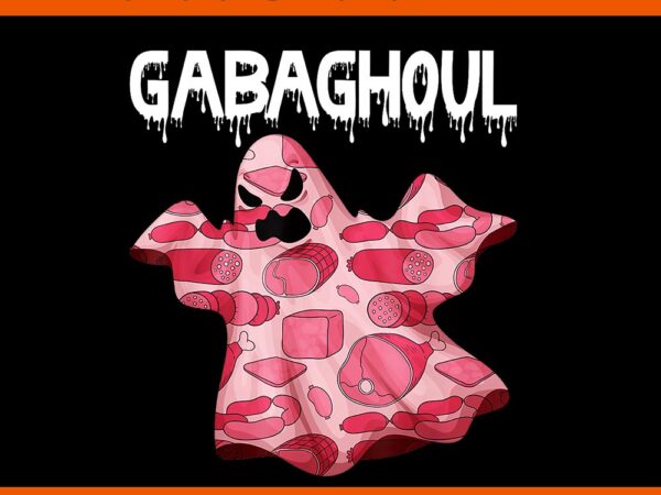 Gabaghoul ghost italian halloween png t shirt design template