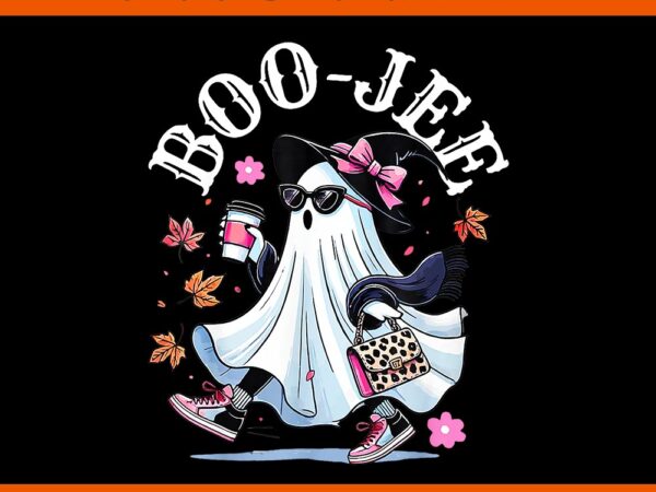 Boujee boo-jee ghost spooky season halloween png t shirt template