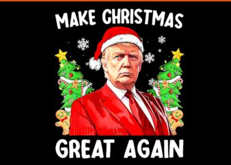 Trump Make Christmas Great Again PNG