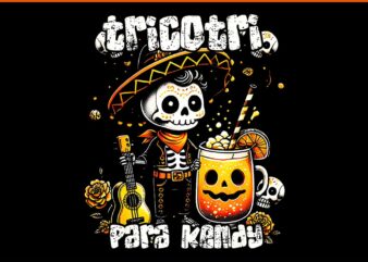 Tricotri Para Kendy Mexicano Halloween PNG t shirt designs for sale