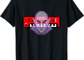 Vampire Count Orlock 8 bit Keyboard T-Shirt