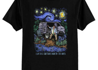 Van Gogh Down By the River T-Shirt