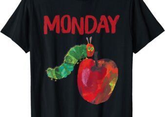 Very Hungry Caterpillar Monday Fruits Birthday Caterpillar T-Shirt