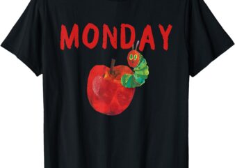 Very Hungry Caterpillar Monday Fruits Birthday Caterpillar T-Shirt