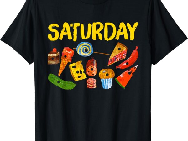 Very hungry caterpillar saturday fruits birthday teacher t-shirt