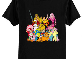 Vintage 80s Cartoons Club T-Shirt