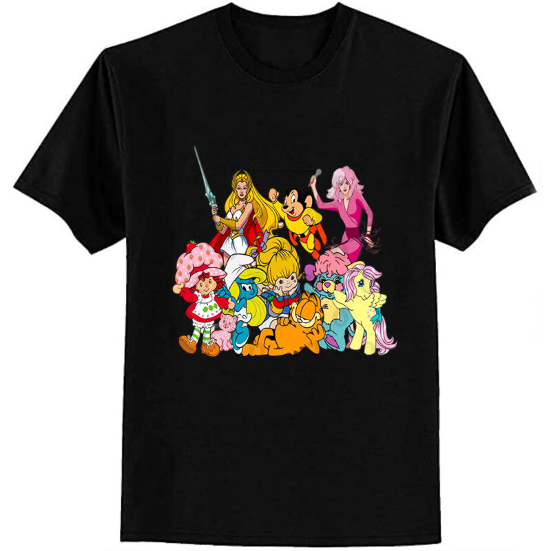 Vintage 80s Cartoons Club T-Shirt