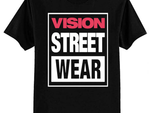 Vision street wear 80s skateboarding retro 1980s classic t-shirt