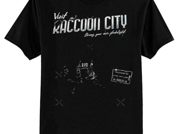 Visit raccoon city essential t-shirt