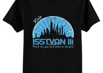 Visit (blue) Essential T-Shirt