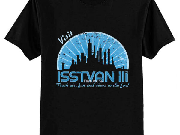 Visit (blue) essential t-shirt