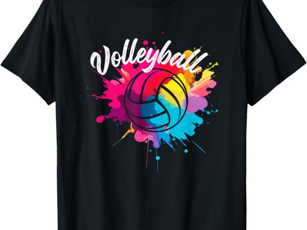 Volleyball gifts beach volleyballer sports apparel fitness t-shirt